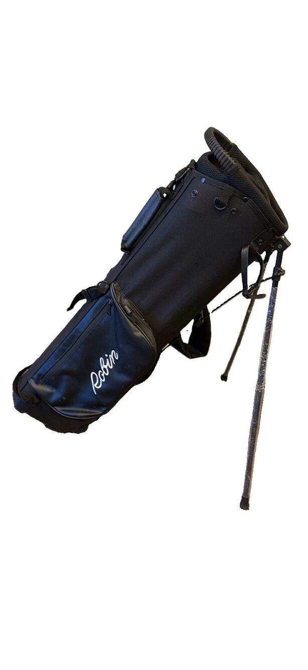 Pre Owned Robin Golf Black Golf Bag 35x9x7